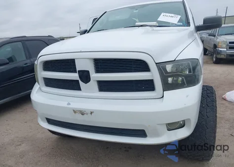 2012 Ram 1500 St из США, поврежденный, VIN 1C6RD6FT0CS206953
